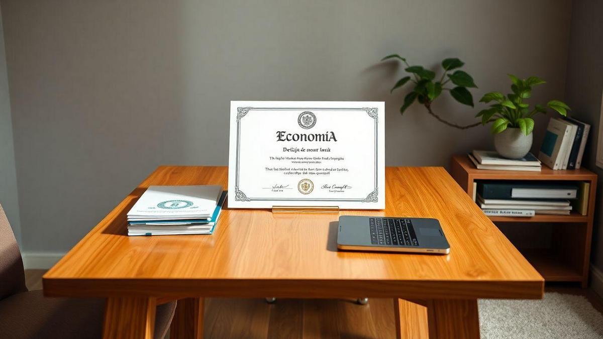 Documentação Inclusa com o Diploma de Economia Documentação Inclusa com o Diploma de Economia